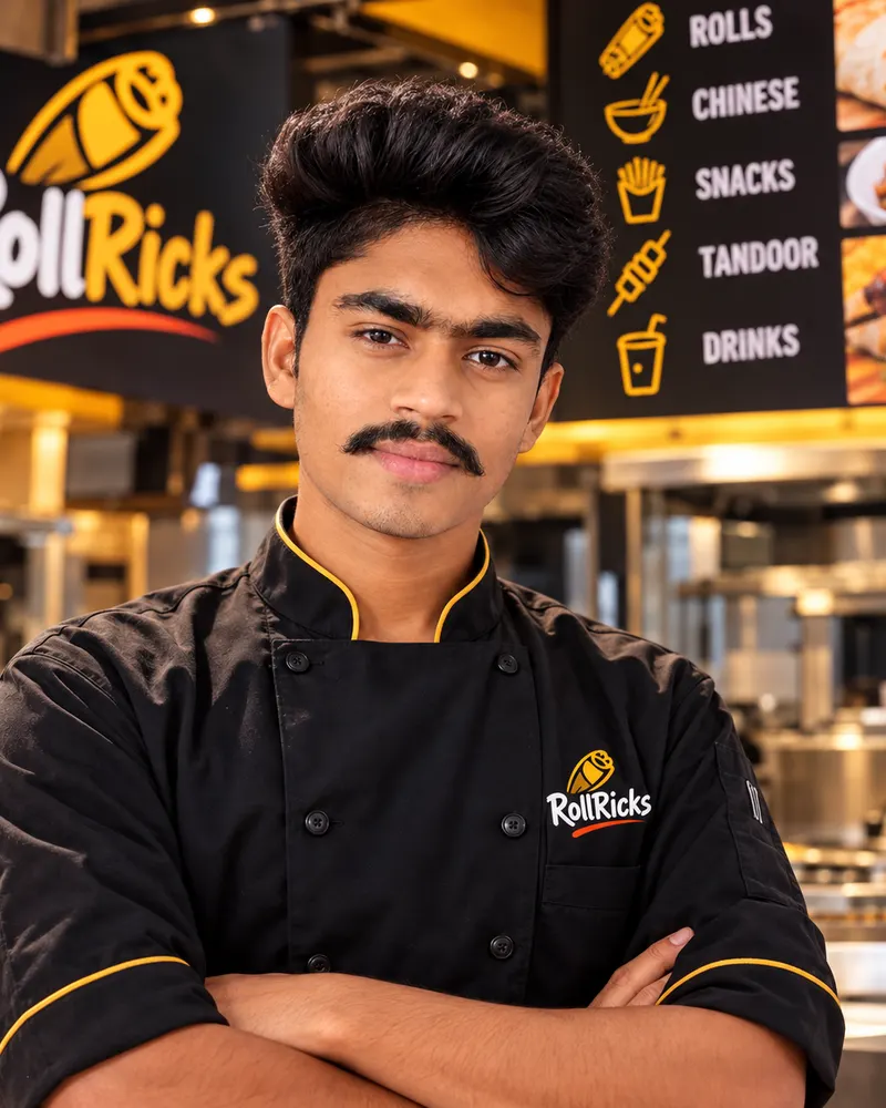 Rohit, Chef at RollRicks